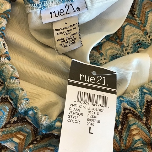 Rue21 Sleeveless Strappy Midriff Cut Out Stretch Bodycon Mini Dress - Picture 7 of 7